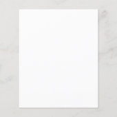 Budget Classic Script Elegant Wedding Invitation (Achterkant)