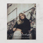 Budget Classy Overlay Fotocollage Afstuderen (Voorkant)