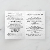 Budget Conference Evenement Zakelijk Vergaderschem Programma (Binnen)