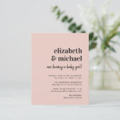 Budget Couples Baby Girl Shower (Staand voorkant)