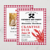 BUDGET Crawfish Boil Party - Uitnodiging voor Vade (Voorkant / Achterkant)
