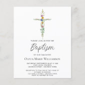 Budget Cross Bloemen Doop (Voorkant)