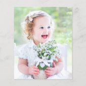 Budget Cross Photo Baptisme Hartelijk dank (Achterkant)