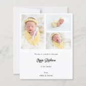 Budget Cute 4 Multi Photo Verti Baby (Achterkant)