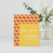 Budget Cute Lemons Oranje Baby shower (Staand voorkant)