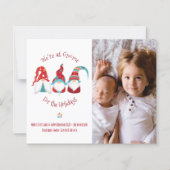 Budget Cute Nain pour les vacances Carte de photo  (Devant)