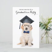 Budget Cute Puppy Dog Afstuderen Afstuderen (Staand voorkant)