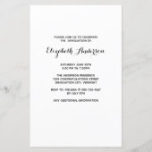 Budget Cute Puppy Dog Afstuderen Afstuderen (Achterkant)