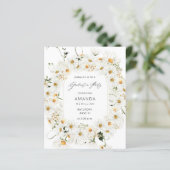 Budget Daisy White Floral Gradual Party (Staand voorkant)