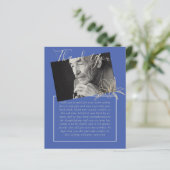 BUDGET Dankjewel Funeralie Herdenkingsdienst Overl (Staand voorkant)