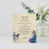 BUDGET  Dark Alice in Wonderland Bruiloft (Staand voorkant)