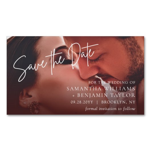 Budget de négociation 25 Magnet Réservez la date (devant)