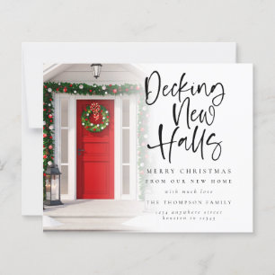 Budget Decks Halls Nouveau Accueil Photo Carte de