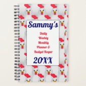 Budget des poulets blancs / coqs (Devant)