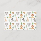 Budget Devinez Les Crackers Animaux Cartes de Douc (Dos)