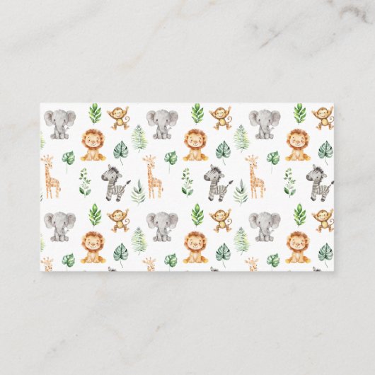 Budget Devinez Les Crackers Animaux Cartes de Douc (Dos)