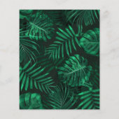 Budget Dinosaur Kinder Dino Trex Birthday Uitnodig (Achterkant)