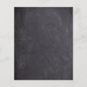 Budget Dinosaur Kinder Dino Trex Birthday Uitnodig Flyer (Achterkant)