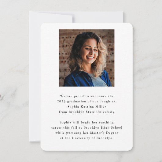 Budget Diplômé Script 2 - Carte d'études photo (Dos)