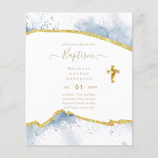 BUDGET Doop Christening Eerste Heilige Communie UI (Voorkant)