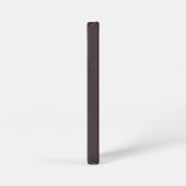 Budget Dusty Plum met naam iPhone Hoesje (Rechterkant)