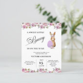 Budget Easter Baby Shower Invitation (Staand voorkant)