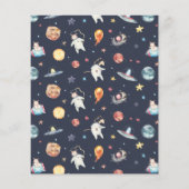 budget | Een kleine stap ruimte 1e verjaardag foto (Achterkant)