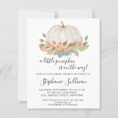 Budget een kleine uitnodiging tot Baby shower (Voorkant)