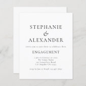 Budget Eenvoudig tekstservice Partij (Voorkant / Achterkant)