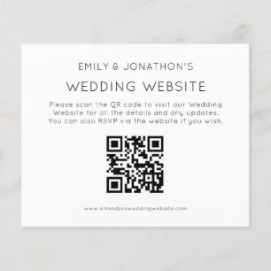 Budget Eenvoudige QR Code Weddenschap Website Encl