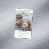 Budget élégant 25/10 $ Magnet Réservez la date (In Situ)