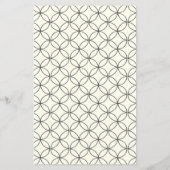 Budget Elegant Black Line Wedding Invite (Achterkant)