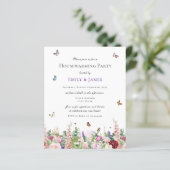 Budget Elegant Bloemen Housewarming Party (Staand voorkant)