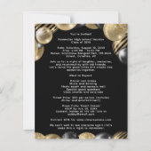 Budget Elegant Class Reunion Black Gold Evenemente (Achterkant)