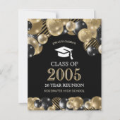 Budget Elegant Class Reunion Black Gold Evenemente (Voorkant)