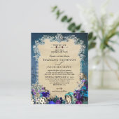 Budget Elegant Dark Alice in Wonderland Bruiloft (Staand voorkant)