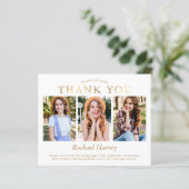 Budget Elegant Gold 3 Foto Afstuderen Hartelijk da (Staand voorkant)