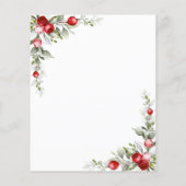 Budget Elegant Greenery Winter Vrijgezellenfeest F (Achterkant)