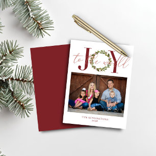 Budget Elegant Kerstfeest Joy Wreatfoto