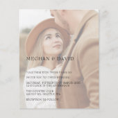 Budget Elegant Photo Overlay Wedding (Voorkant)