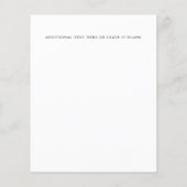 BUDGET ELEGANT PLAIN MONOGRAM WEDING (Achterkant)