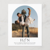 Budget Elegant Romantic Minimalist 2 Fotobruiloft (Voorkant)