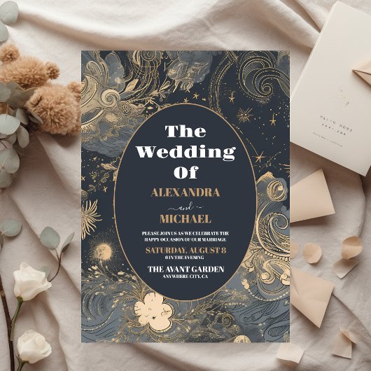 Budget Elegant Zilver Goud Hemelbruiloft