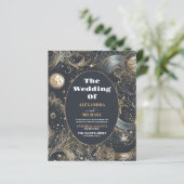 Budget Elegant Zilver Goud Hemelbruiloft (Staand voorkant)