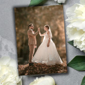 Budget Elegante Classy Botanische Bruiloft Flyer