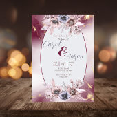 Budget Elegante Classy Botanische Bruiloft Flyer