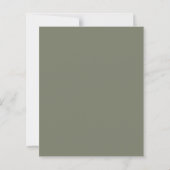 BUDGET Elegante gestripte salie groen QR Code brui (Achterkant)