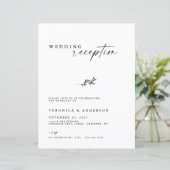 Budget Elopement Reception Weddenschap (Staand voorkant)