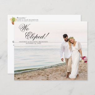 Budget Elopement Tropical Pineapple Weduwfoto