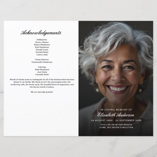 Budget En Mémoire Amoureuse Programme Funéraire Ph (Devant)